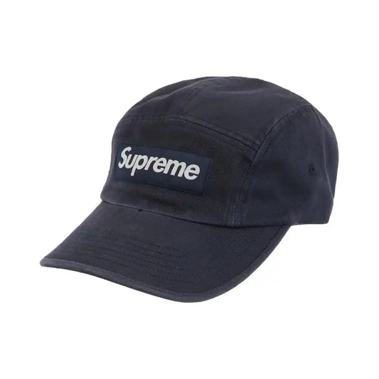 Boné Supreme Washed Chino Twill Camp Navy