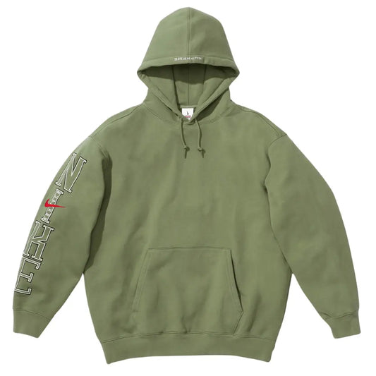 Supreme x Nike Moletom Hooded Olive