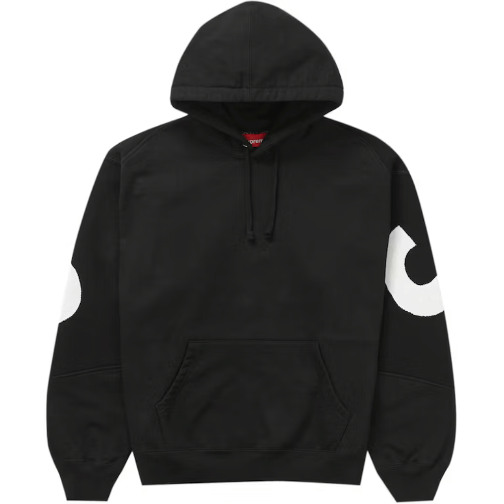 Moletom Supreme Big Logo Jacquard Hooded Black