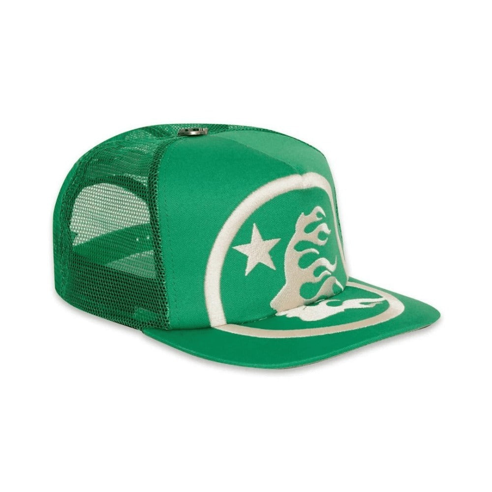 Boné Hellstar Trucker Big Logo Green