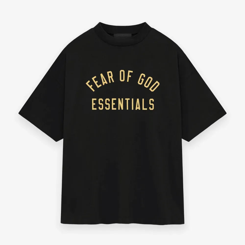 Fear of God Essentials Jersey Crewneck Tee (Black)