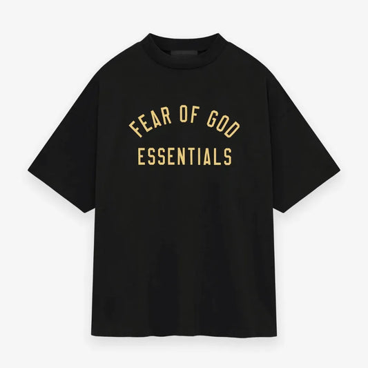 Fear of God Essentials Jersey Crewneck Tee (Black)
