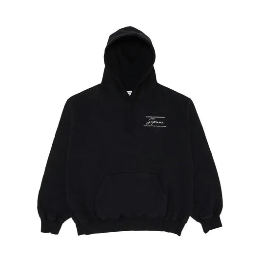 Martine Rose x Supreme Moletom Hooded Black