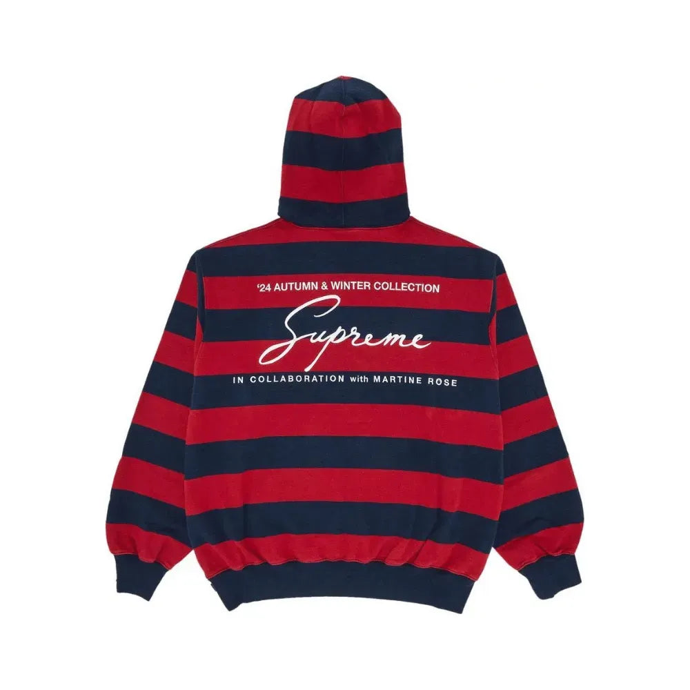 Martine Rose x Supreme Moletom Hooded Stripe