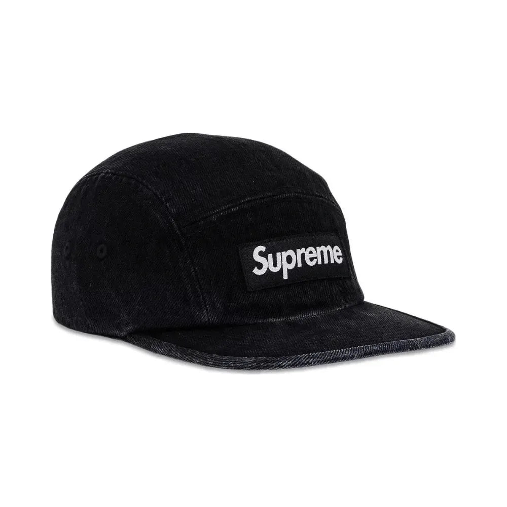 Boné Supreme Denim Camp Black