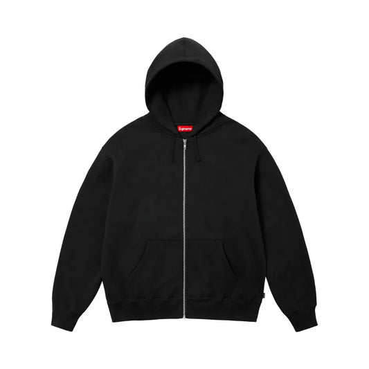 Thrasher x Supreme Moletom Zip Up Hooded Black