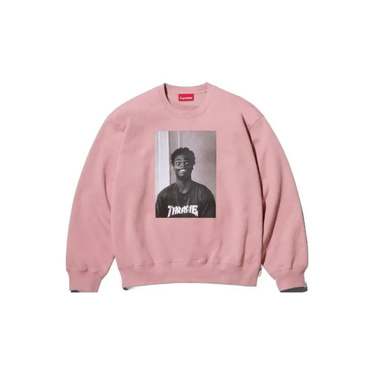 Thrasher x Supreme Crewneck Light Pink