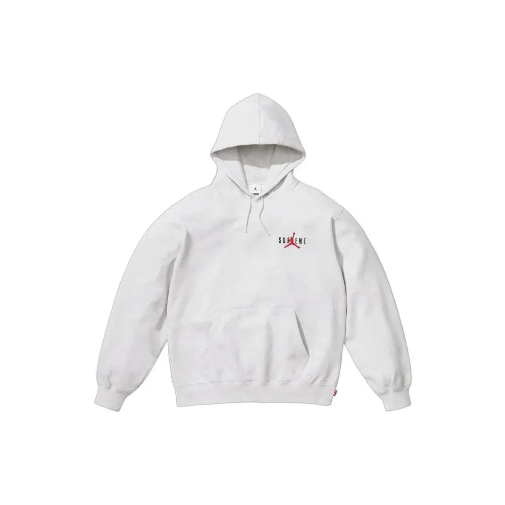 Supreme x Jordan Moletom Hooded White