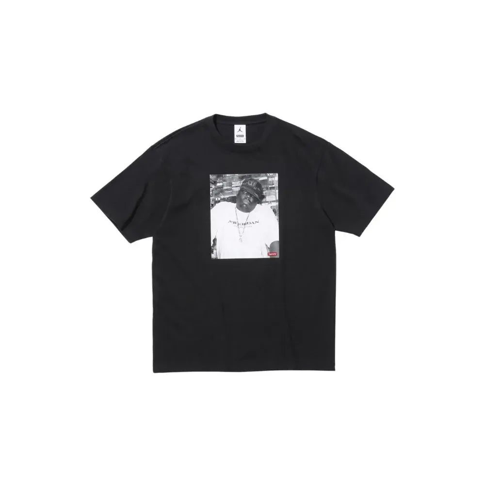 Supreme x Jordan Camiseta Biggie S/S Black