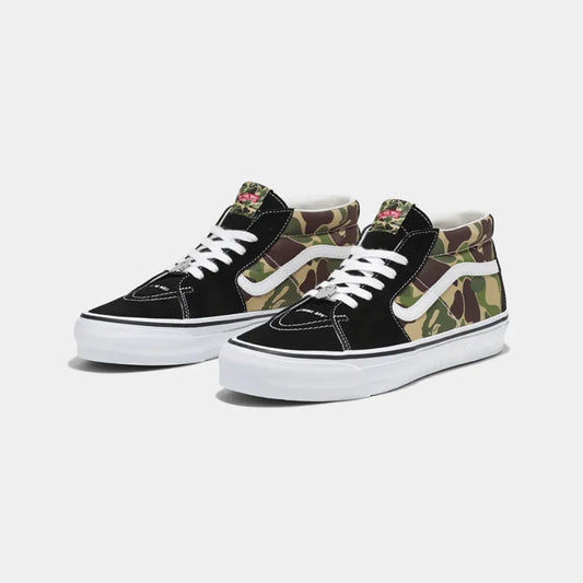 BAPE x Vans SK8 Mid LX ABC Camo (Green)