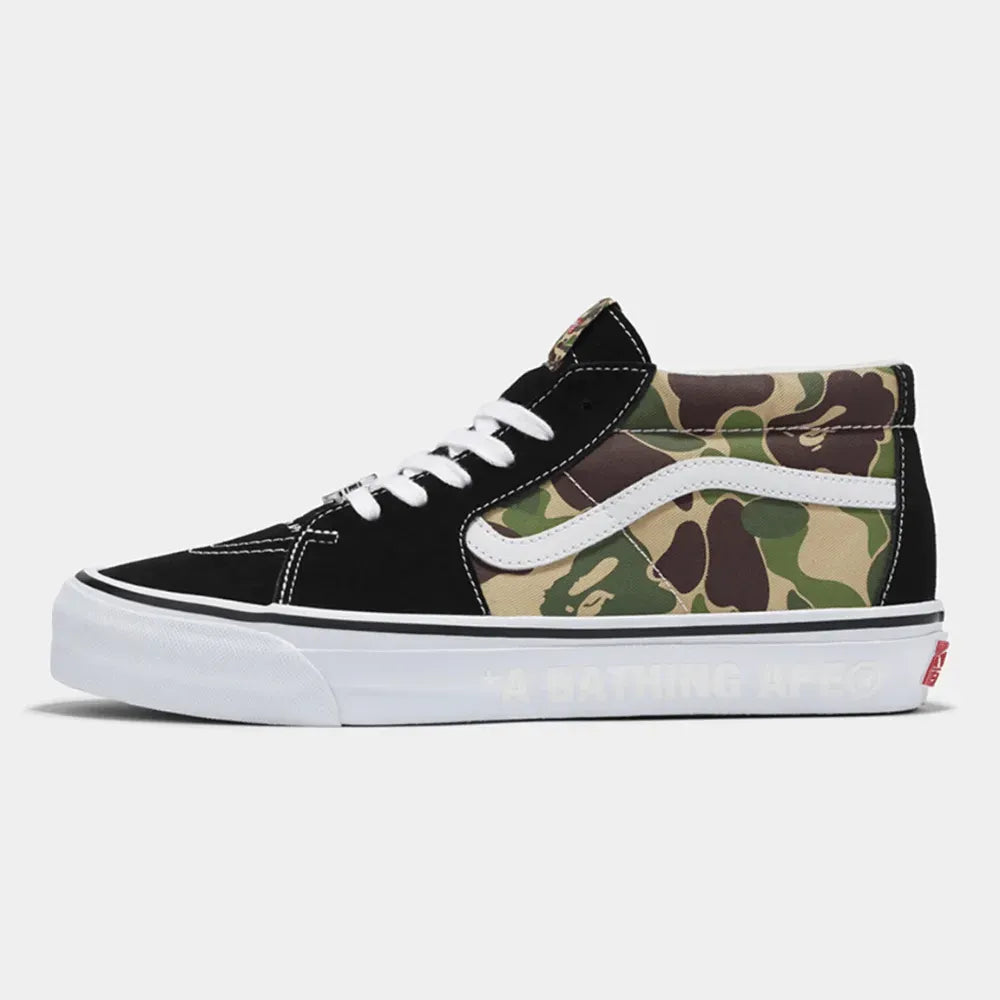 BAPE x Vans SK8 Mid LX ABC Camo (Green)
