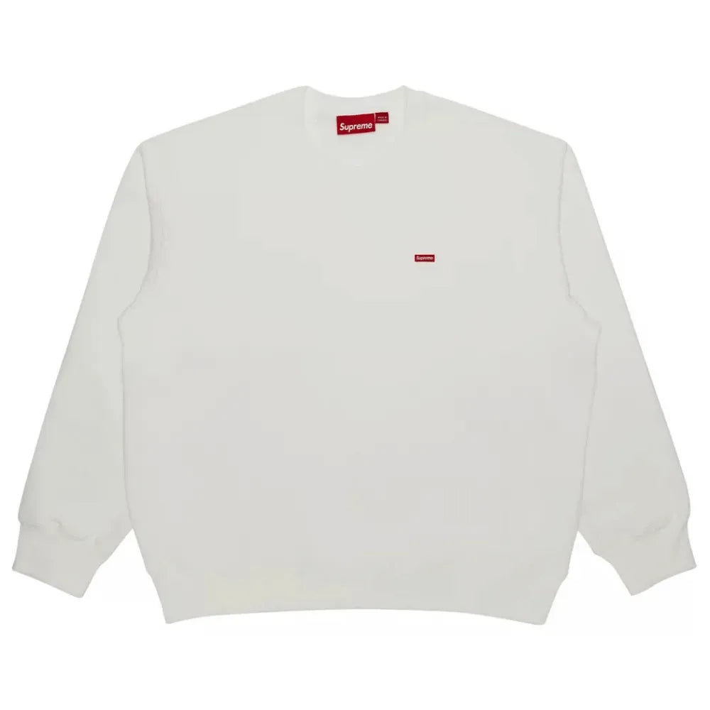 Crewneck Supreme Small Box White