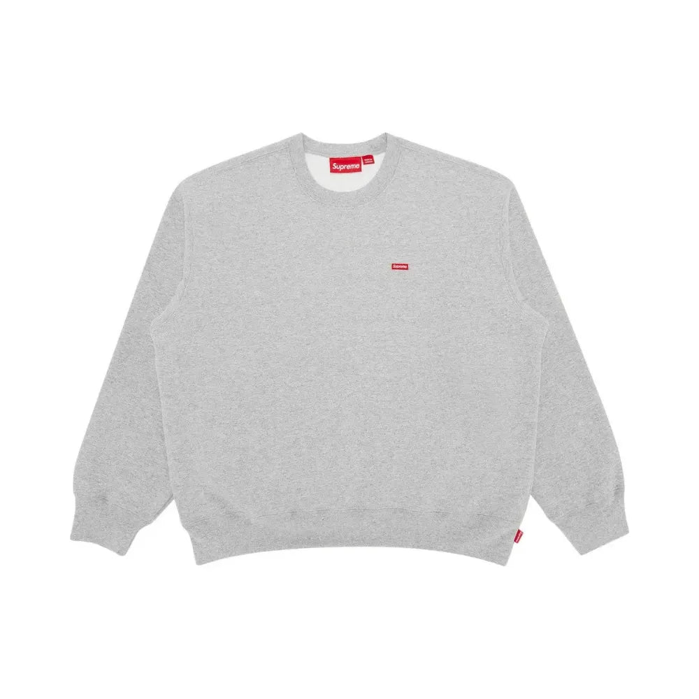 Crewneck Supreme Small Box Heather Grey