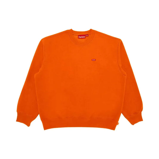 Crewneck Supreme Small Box Rust Orange