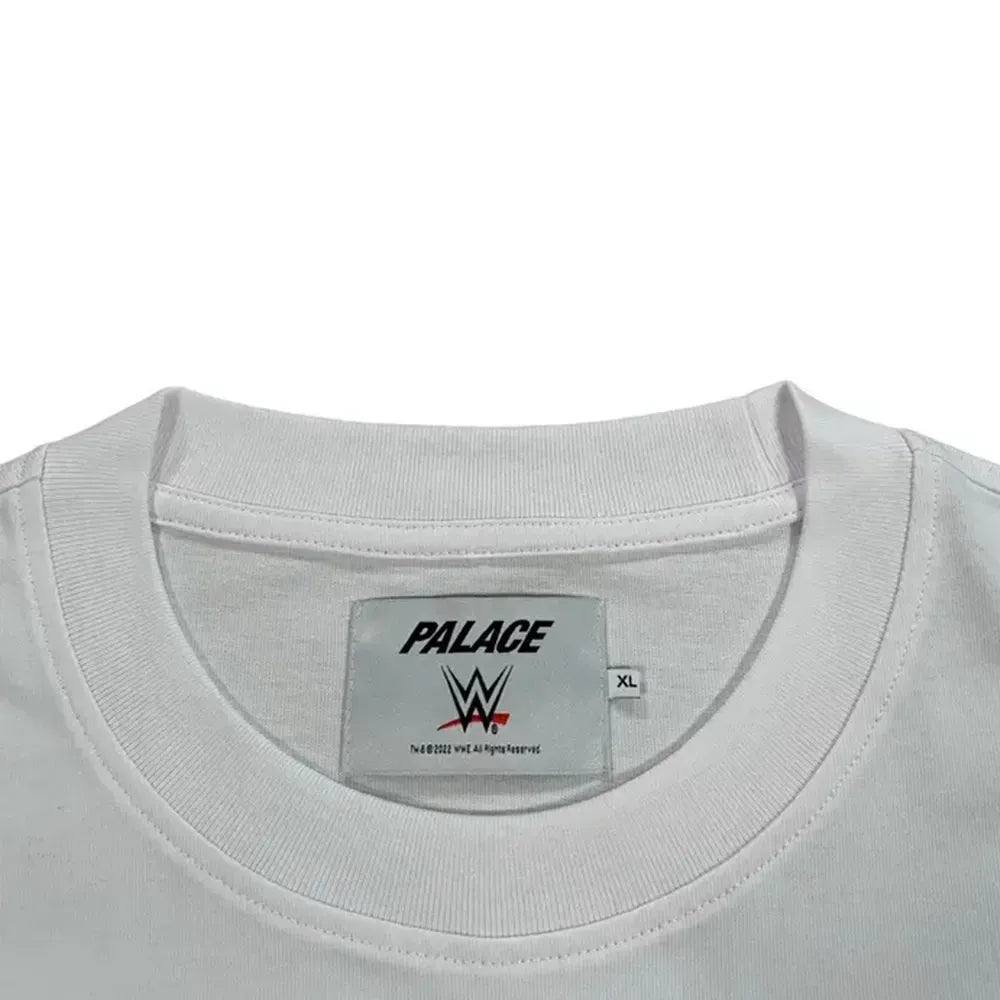 WWE x Palace Mankind Sock T-Shirt White