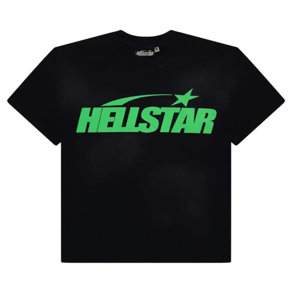 Camiseta Hellstar Classic Gel Print Black