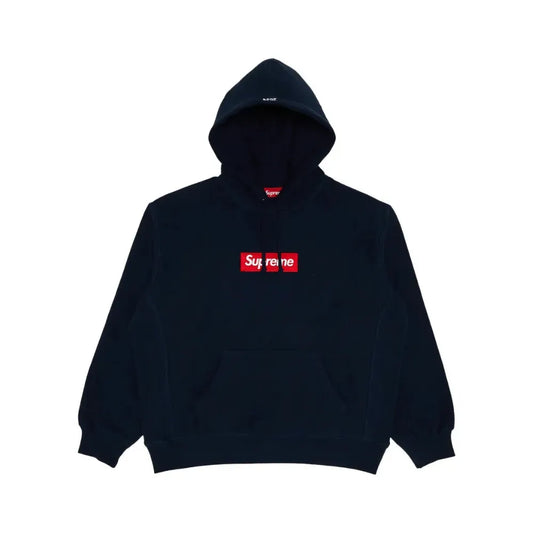 Moletom Supreme Box Logo Hooded Navy