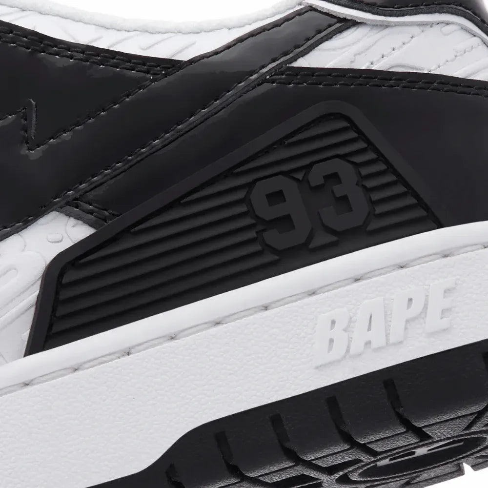 BAPE SK8 Sta Low (Black/White)