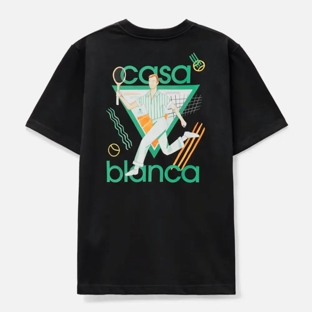 Camiseta Casablanca Le Jeu Black