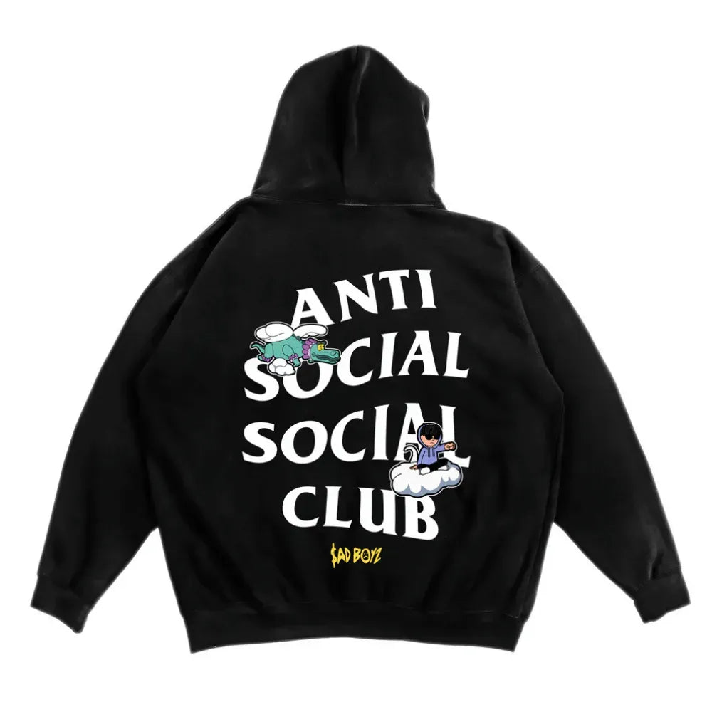 SADBOYZ x Anti Social Social Club Musica Hoodie (Black)
