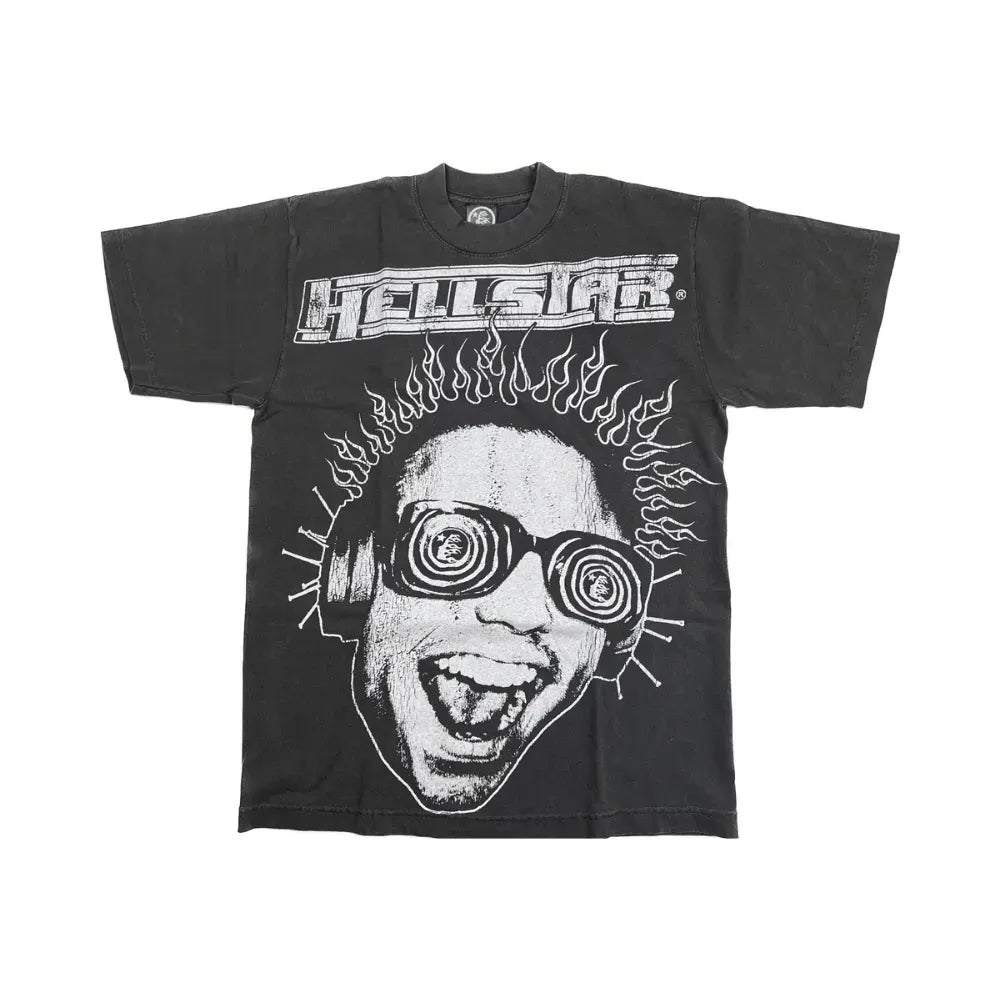 Camiseta Hellstar Face Gray