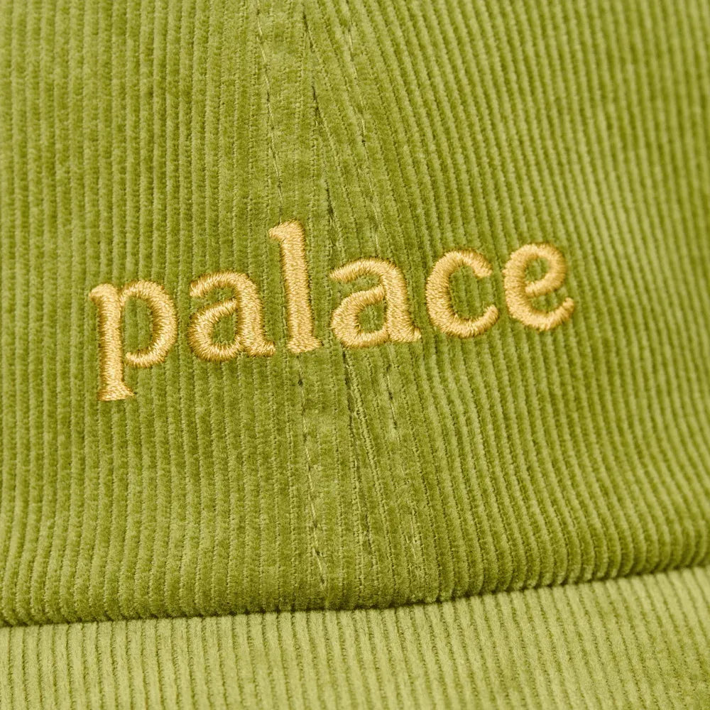 Boné Palace Washed Cord 6-panel Green