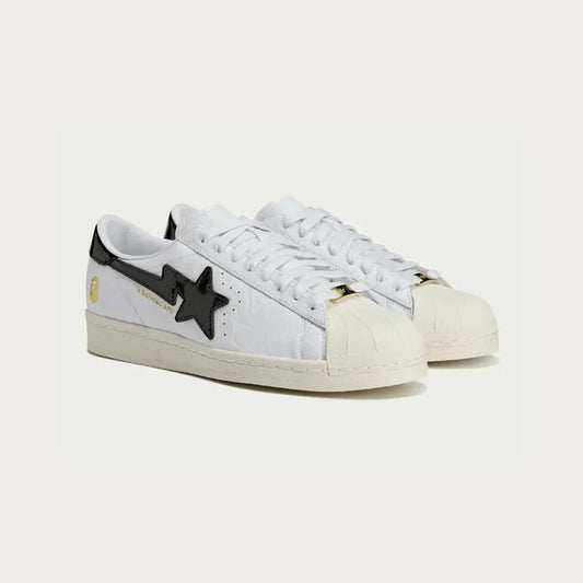 BAPE x adidas Superstar (White)