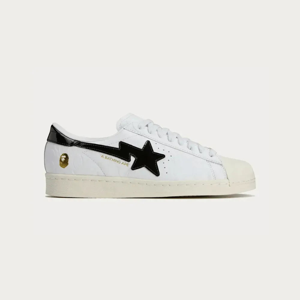 BAPE x adidas Superstar (White)