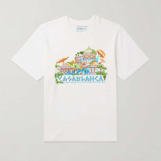 Camiseta Casablanca The Road To Knowledge Logo White