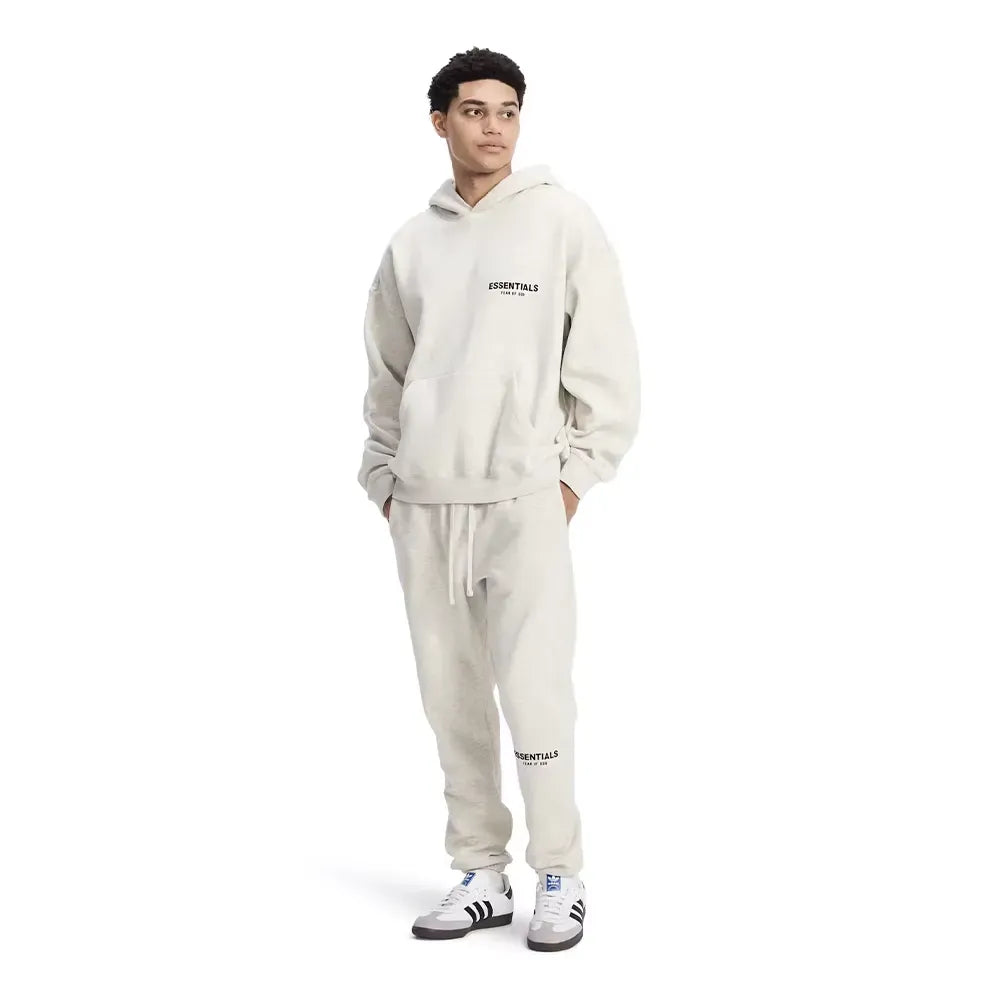 Fear of God Essentials Hoodie (Light Oatmeal)
