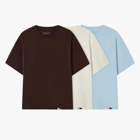 Camiseta Nude Project Basic Brand Palette 3xPack