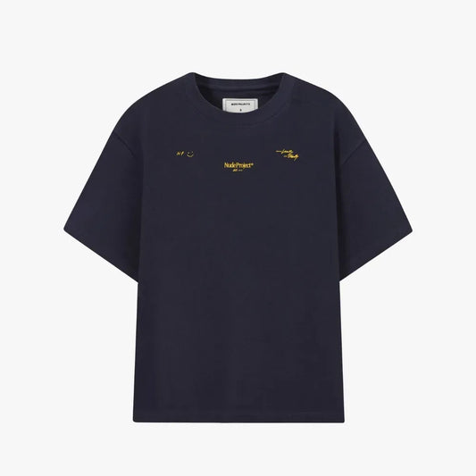Camiseta Nude Project Global Soon Navy