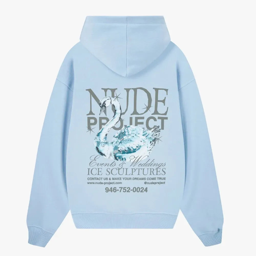 Moletom Nude Project Sculpture Light Blue