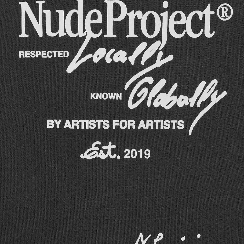 Camiseta Nude Project Global Soon Ash