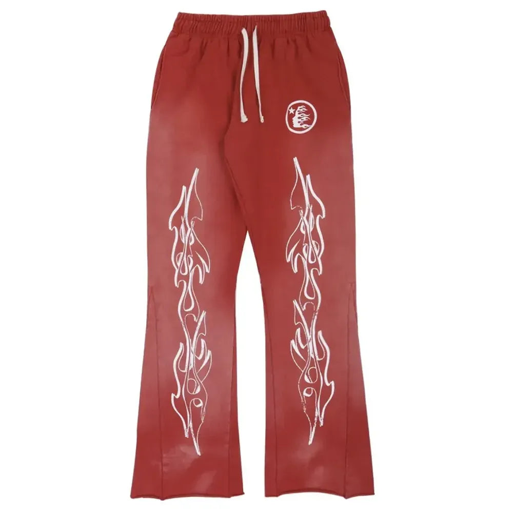 Calça Hellstar Sweatpant Red Flare