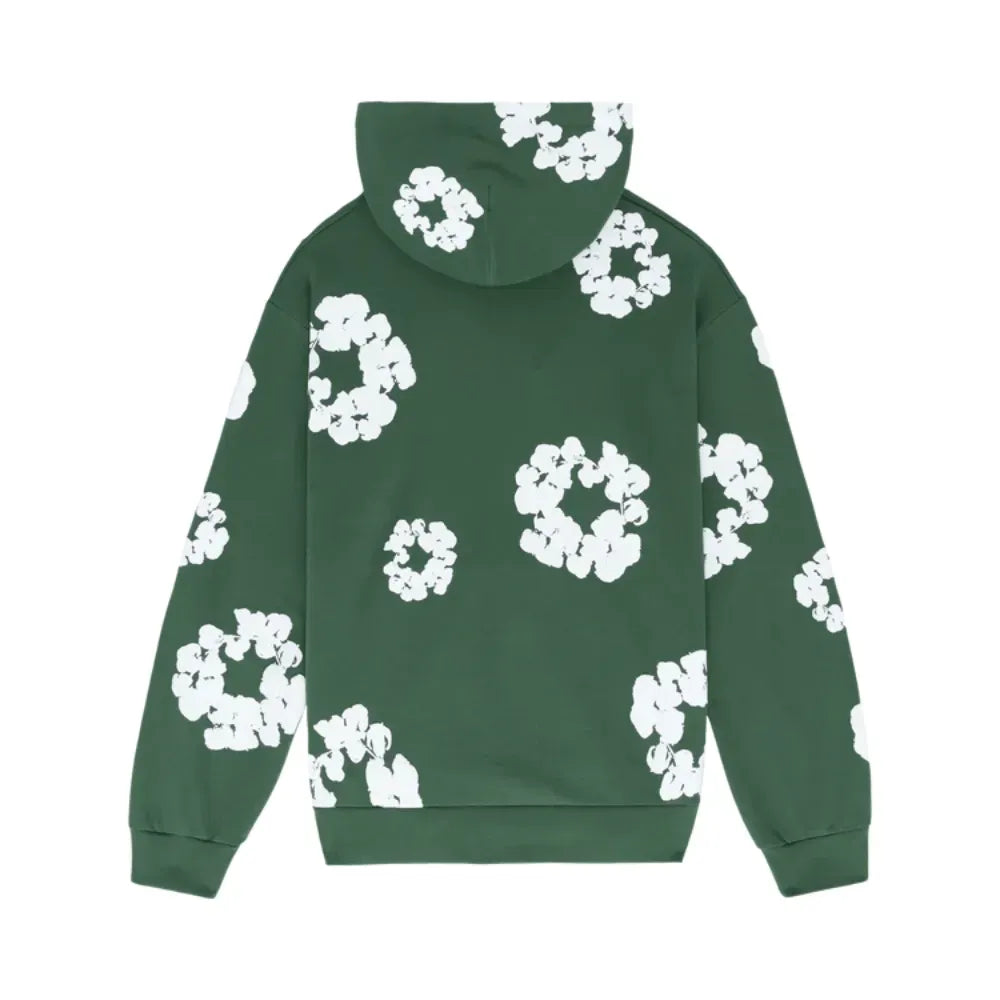 Denim Tears The Cotton Wreath Hoodie (Green)