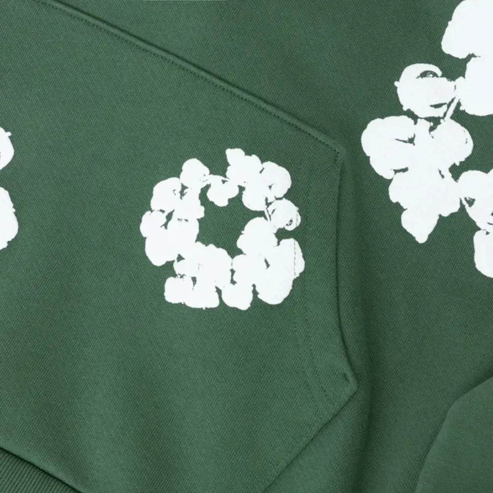Denim Tears The Cotton Wreath Hoodie (Green)
