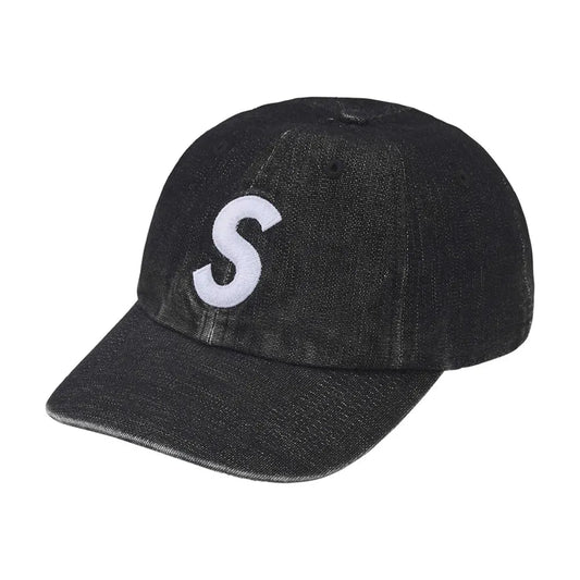Boné Supreme Cordura Denim S Logo 6-Panel Black