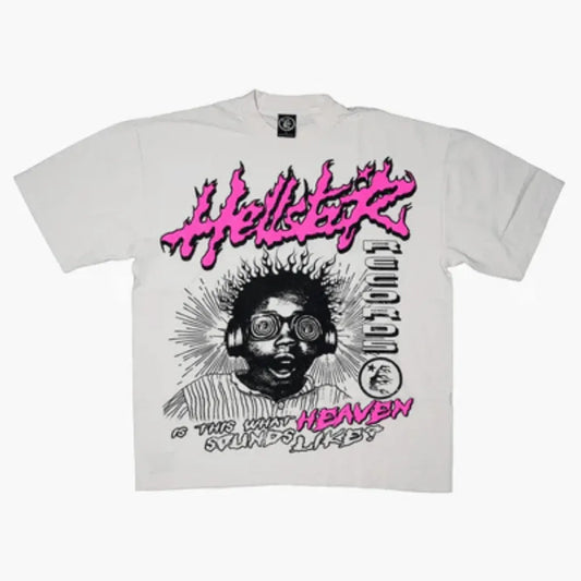 Camiseta Hellstar Sounds Like Heaven White