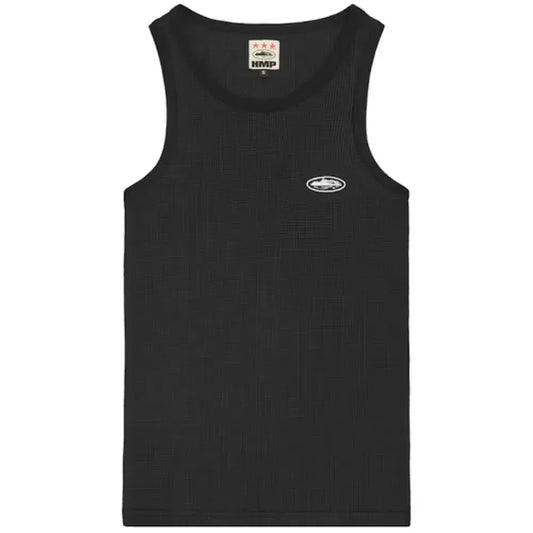 Camiseta Corteiz HMP Essentials Tank Black