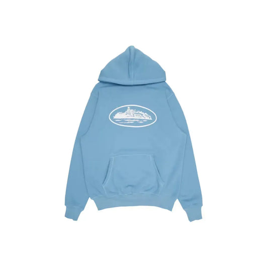 Moletom Corteiz Alcatraz Baby Blue