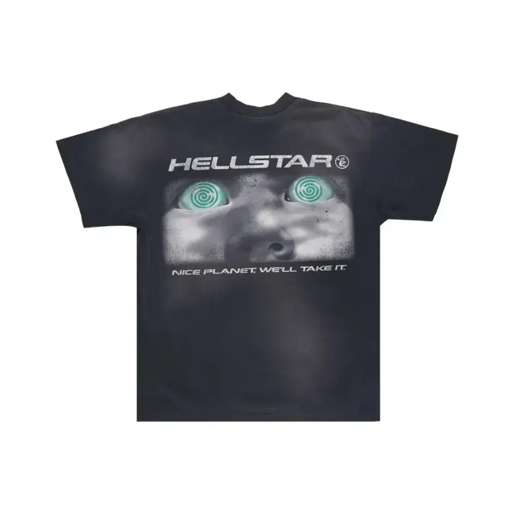 Camiseta Hellstar Attacks Black Green