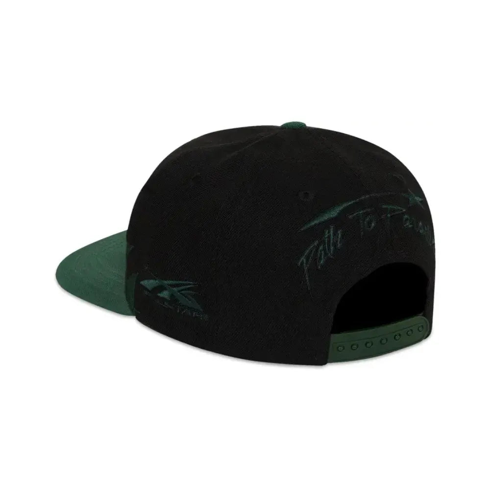 Boné Hellstar Sharkteeth Snapback Black Green