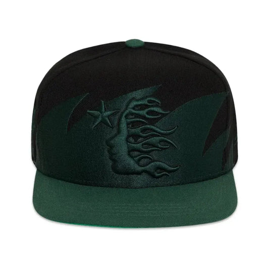 Boné Hellstar Sharkteeth Snapback Black Green