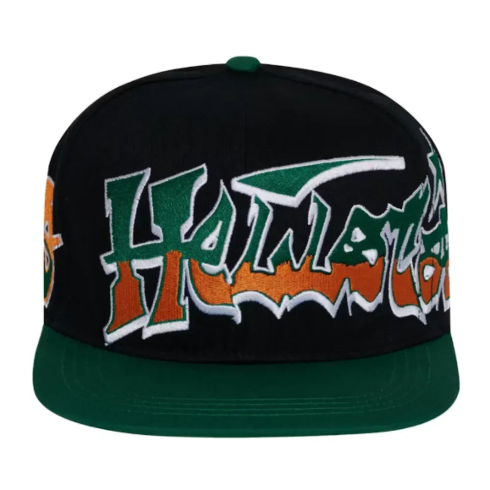 Boné Hellstar Records Snapback Green Black
