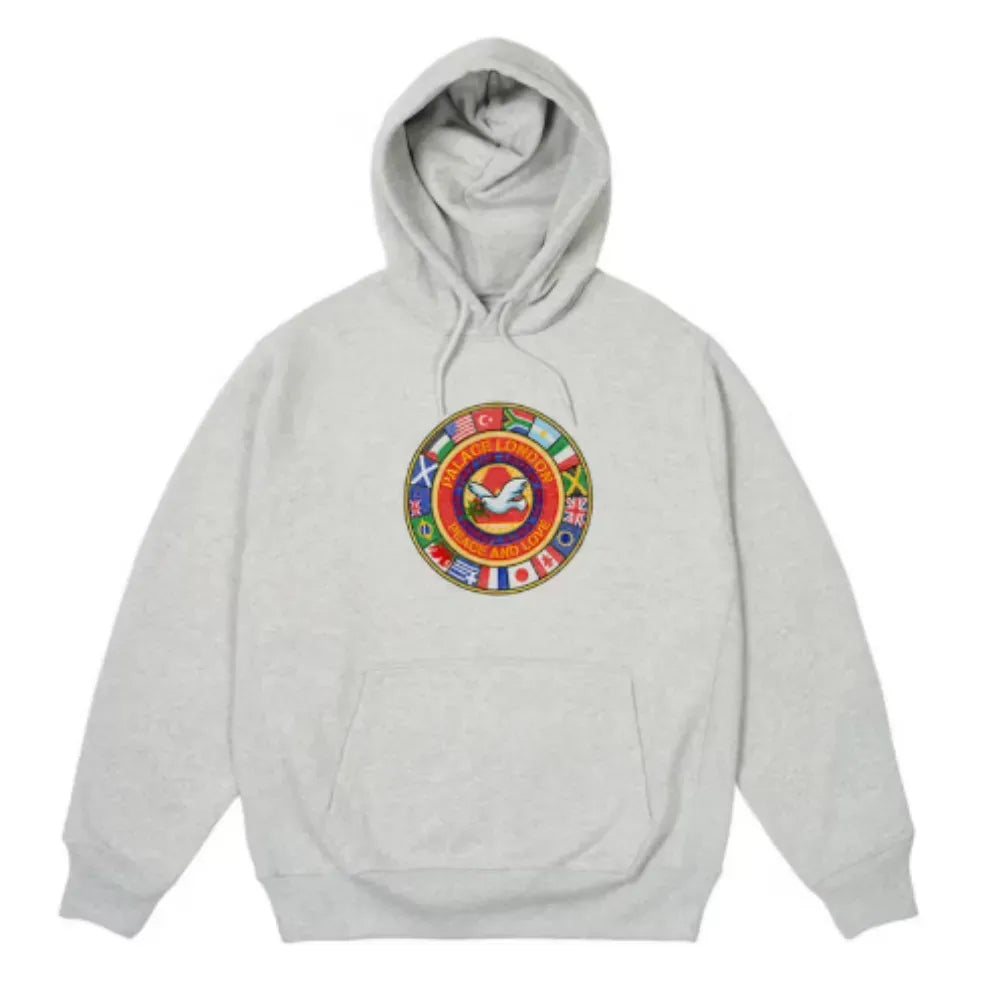Moletom Palace Nations Grey Marl