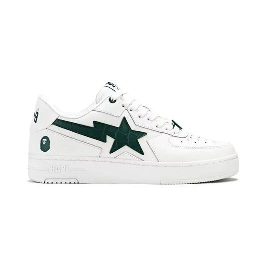 BAPE Sta Icon #1 (White/Green Croc)