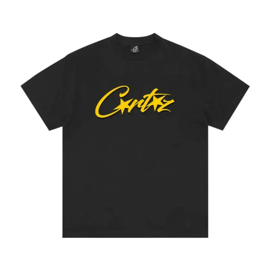 Camiseta Corteiz OG Allstarz Black Yellow