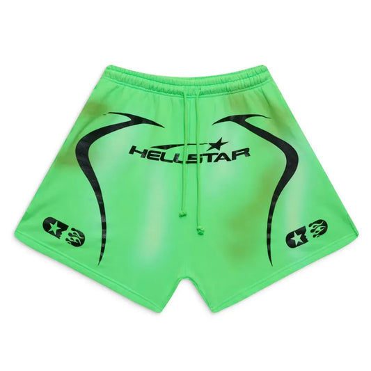 Shorts Hellstar Warm Up Neon Green