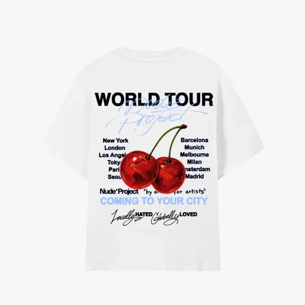 Camiseta Nude Project Tour White